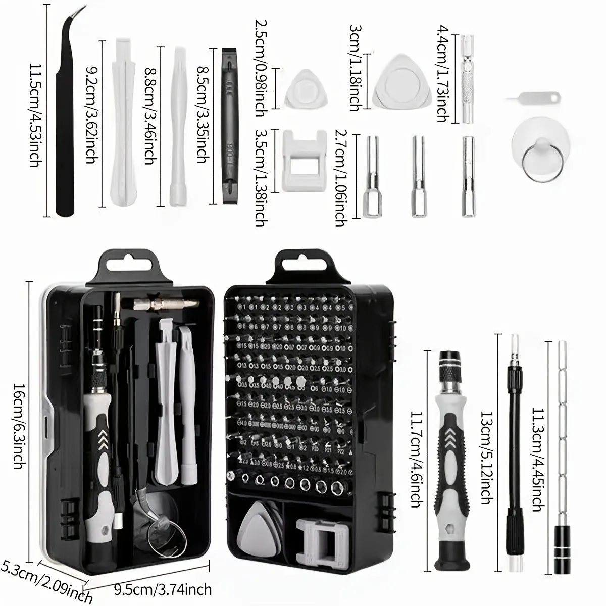 115pc Cell Phone  Car Precision Screwdriver Repair Kit