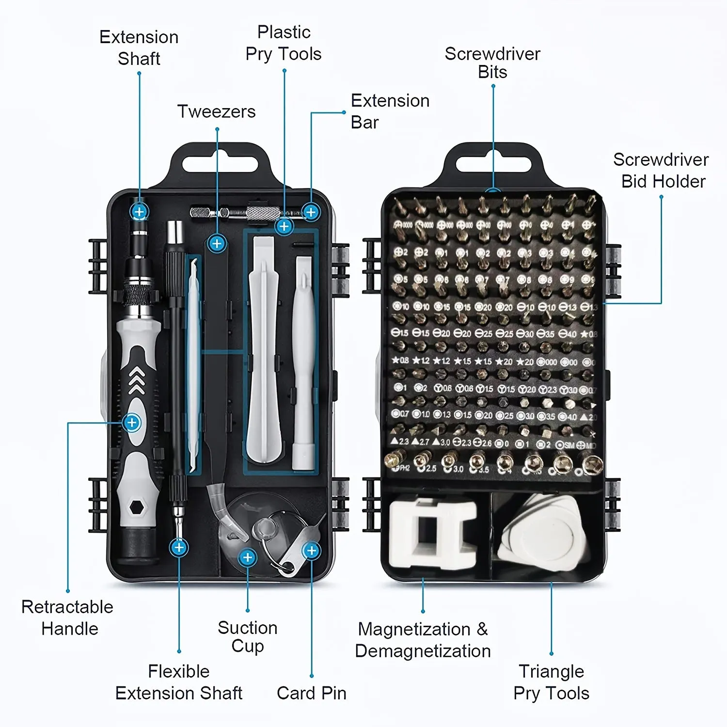 115pc Cell Phone  Car Precision Screwdriver Repair Kit