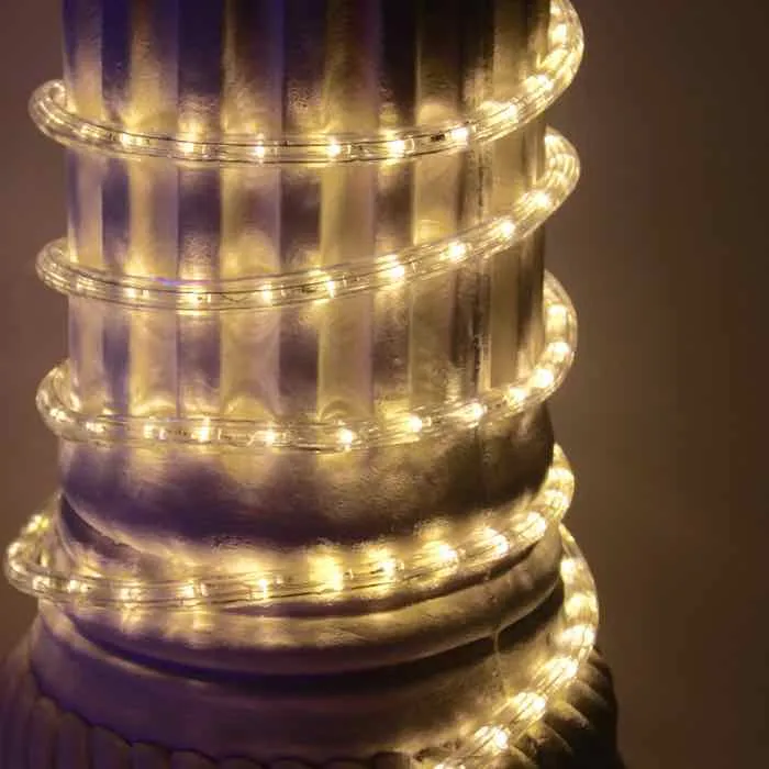 1/2" Warm White LED Rope Lights