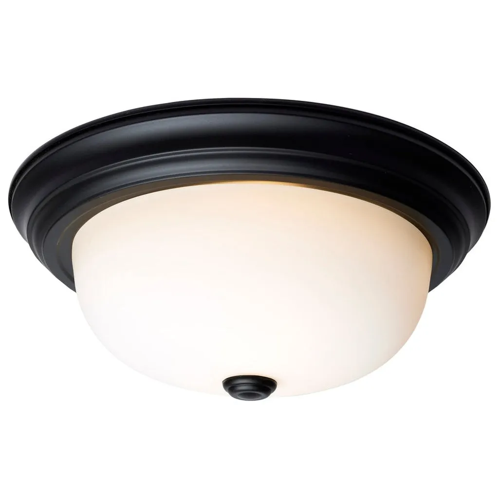 2 LIGHT - 13" FLUSH FIXTURE