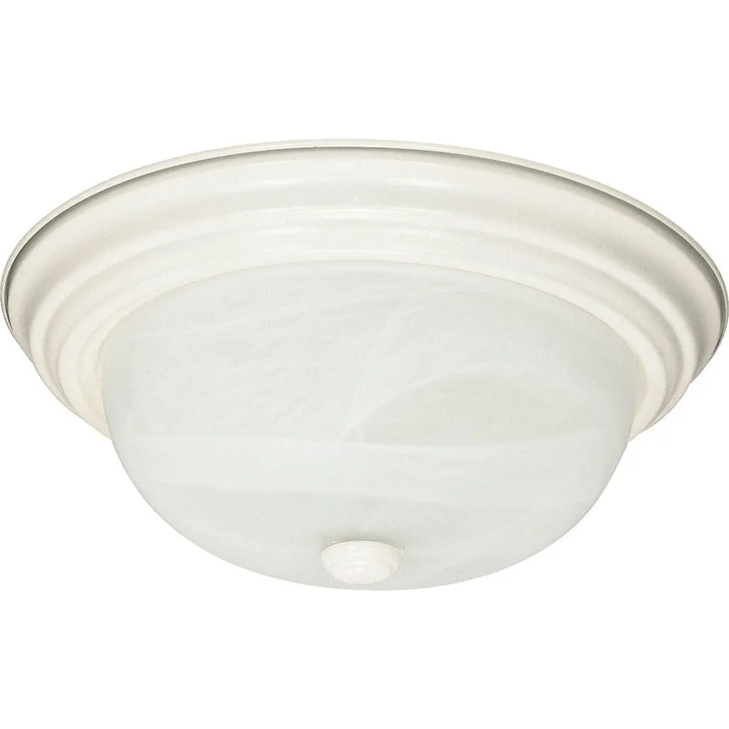 2 LIGHT - 13" FLUSH FIXTURE