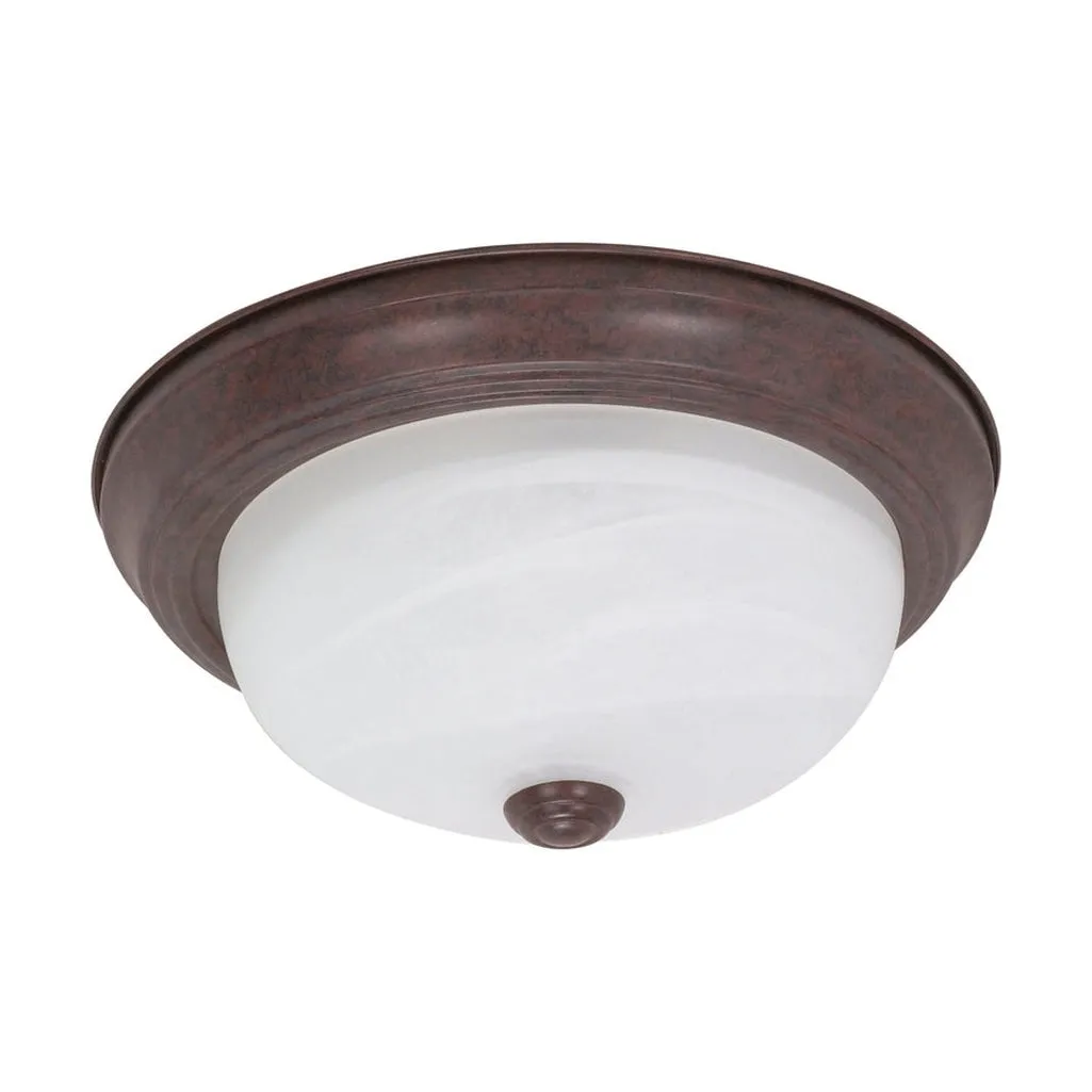 2 LIGHT - 13" FLUSH FIXTURE