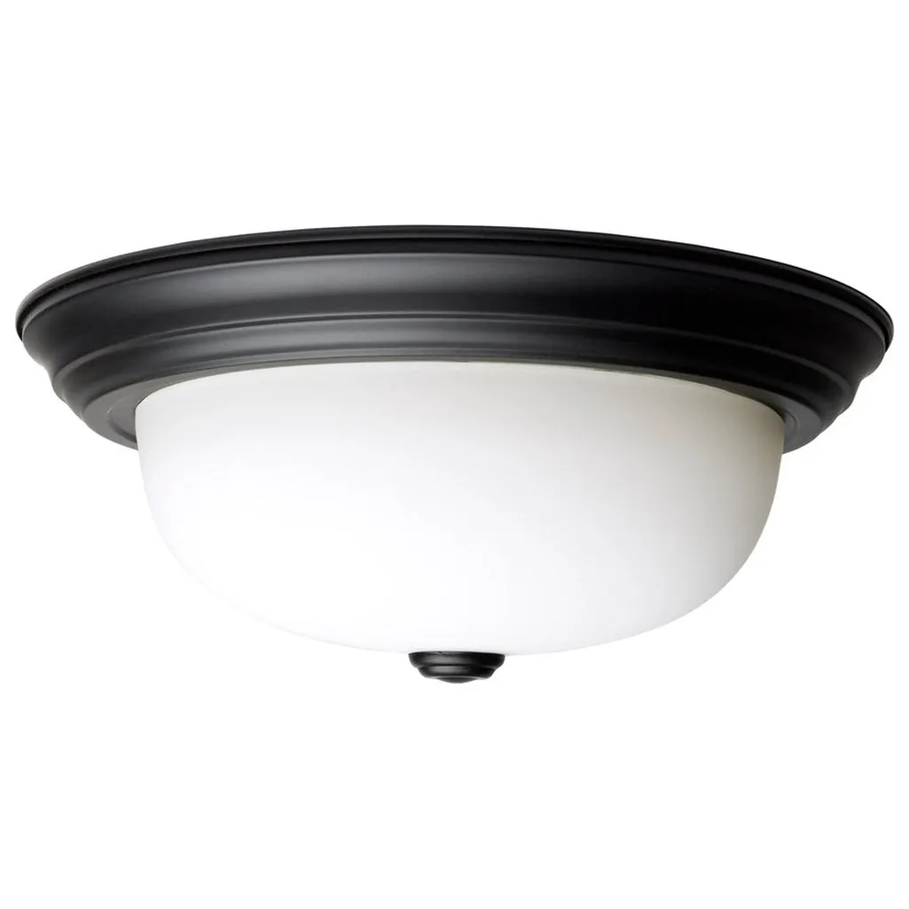 2 LIGHT - 13" FLUSH FIXTURE