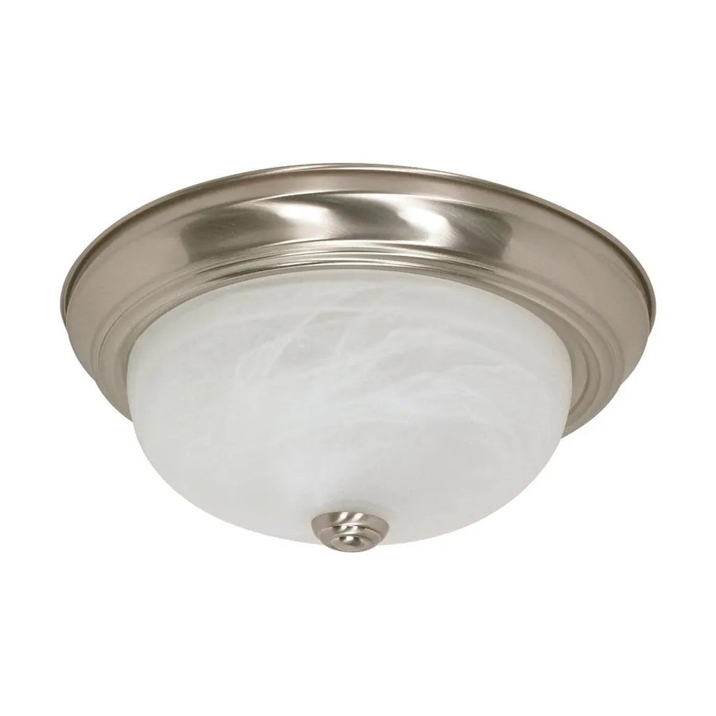 2 LIGHT - 13" FLUSH FIXTURE