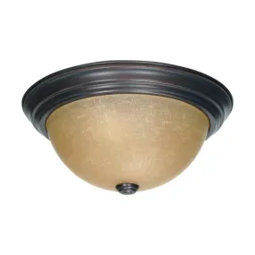 2 LIGHT - 13" FLUSH FIXTURE