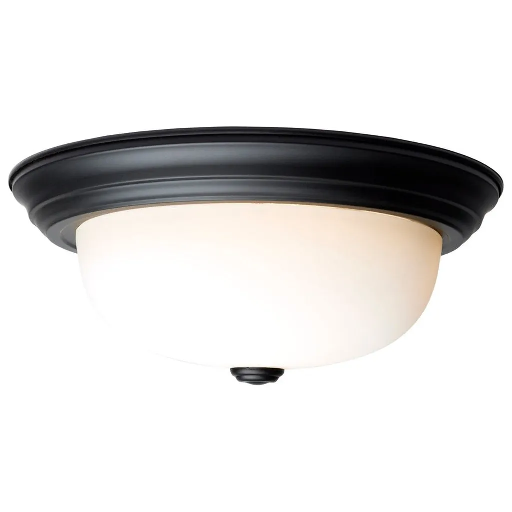 2 LIGHT - 13" FLUSH FIXTURE