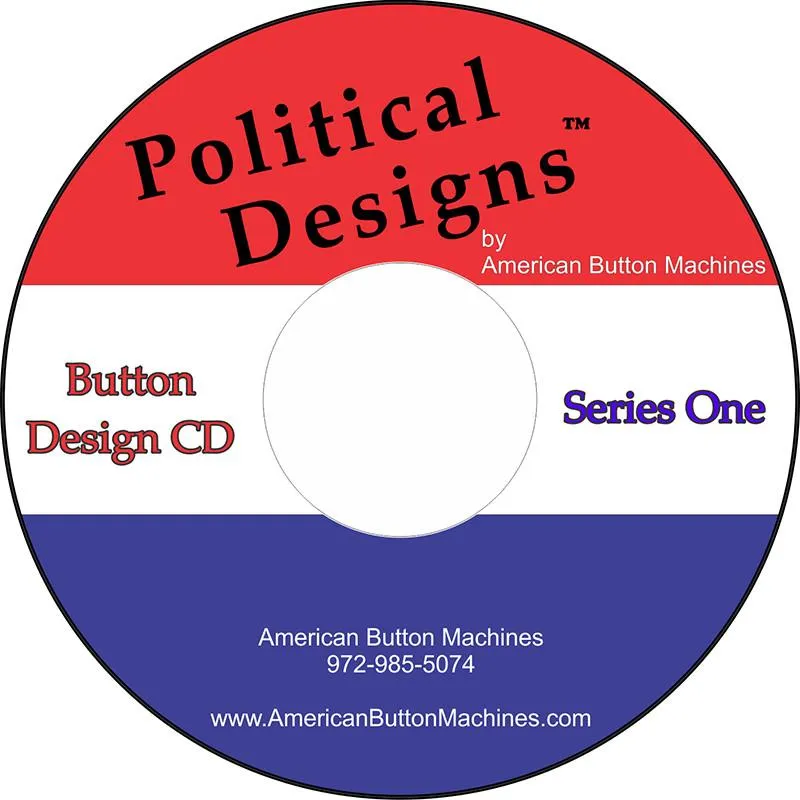 2.25" Professional Campaign Button Maker Kit