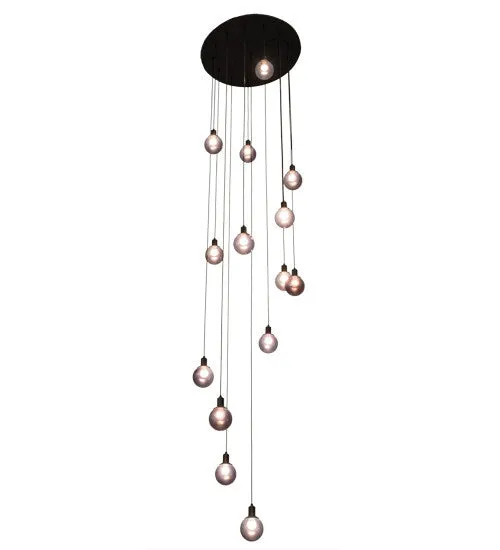 2nd Avenue Bola 215006-4 Pendant Light - Solar Black