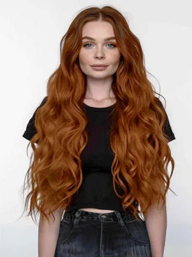 #30 Copper｜Luxury Russian Remy Human Hair, Double Drawn, Tape Extensions