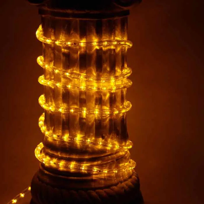 3/8" Yellow LED Rope Lights