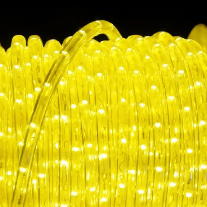 3/8" Yellow LED Rope Lights