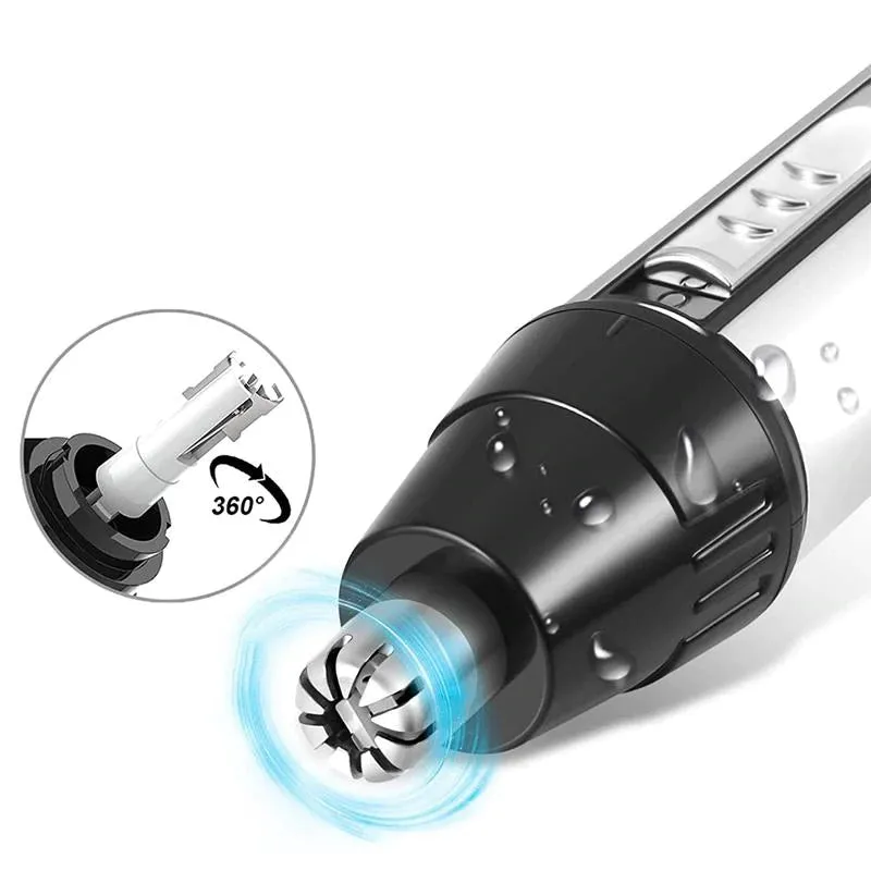 4 in 1 electric trimmer for nose and facial hair