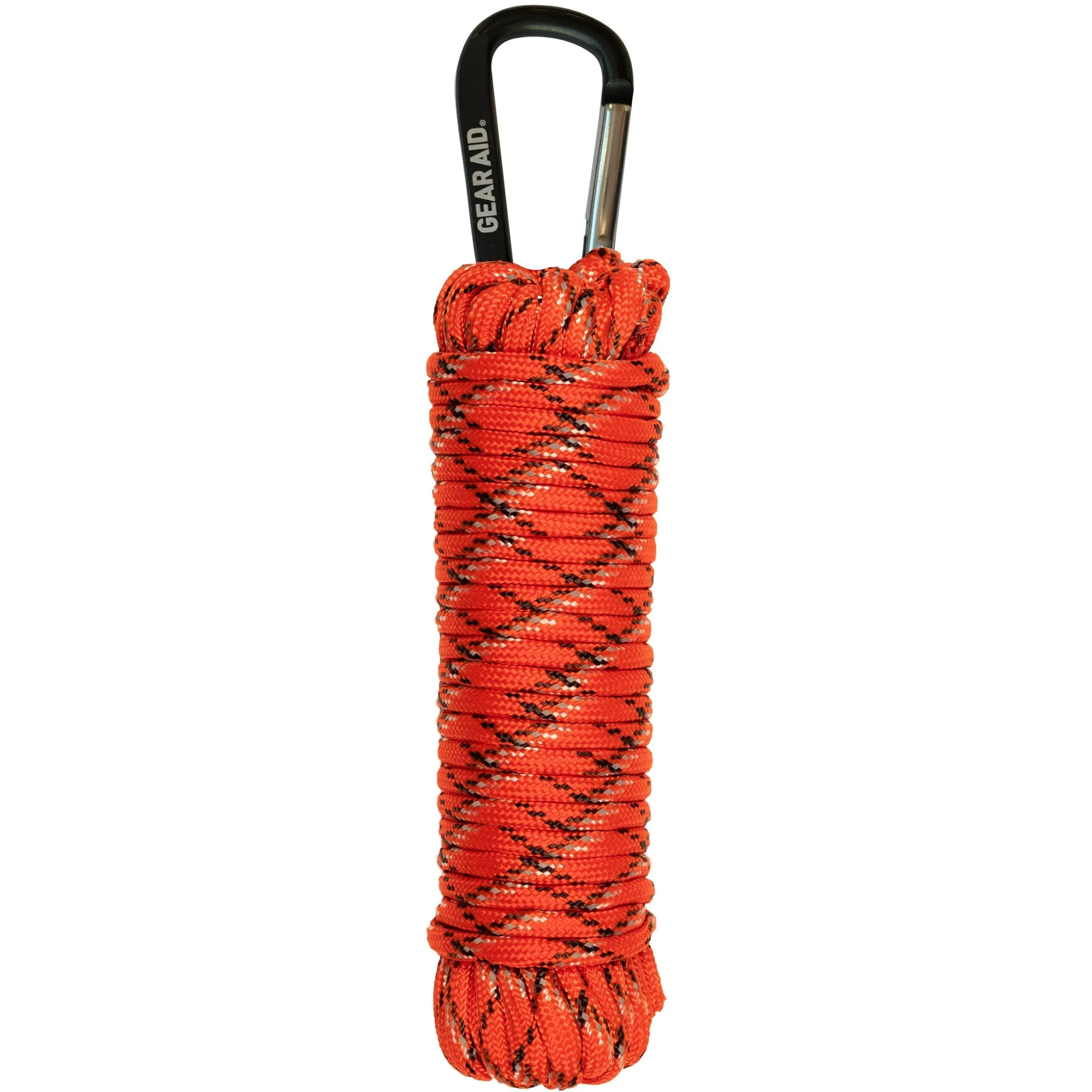 550 Paracord 30 ft - Orange Reflective