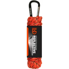 550 Paracord 30 ft - Orange Reflective