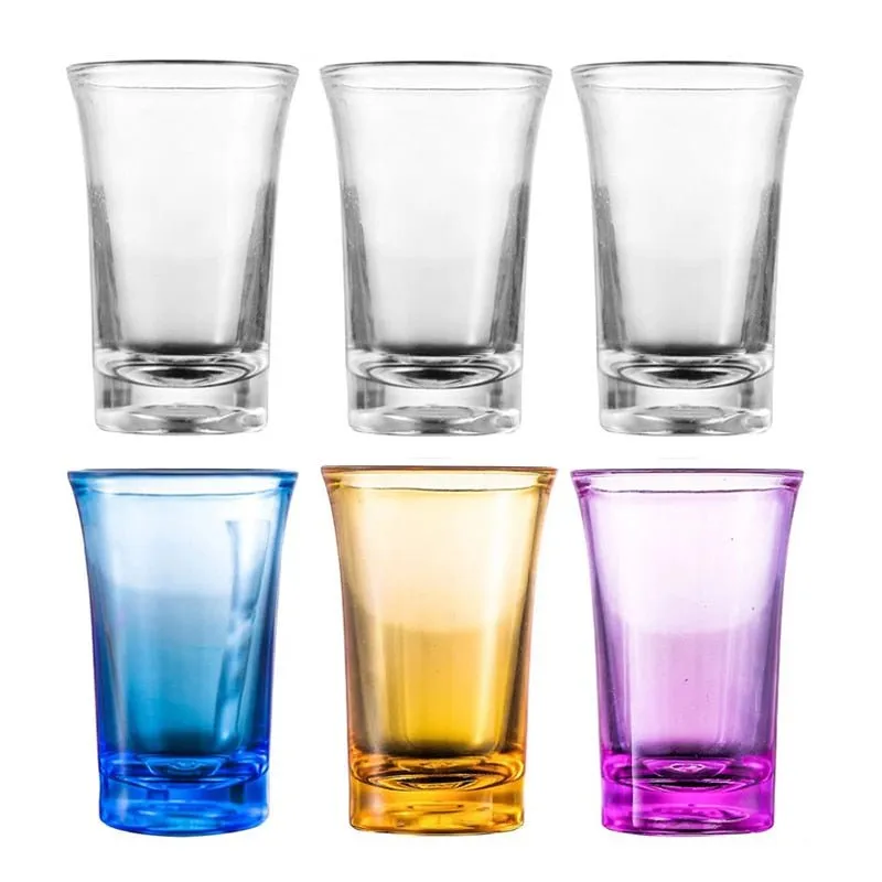 6 PCS Shot Glass - Plastic Spirits Cup