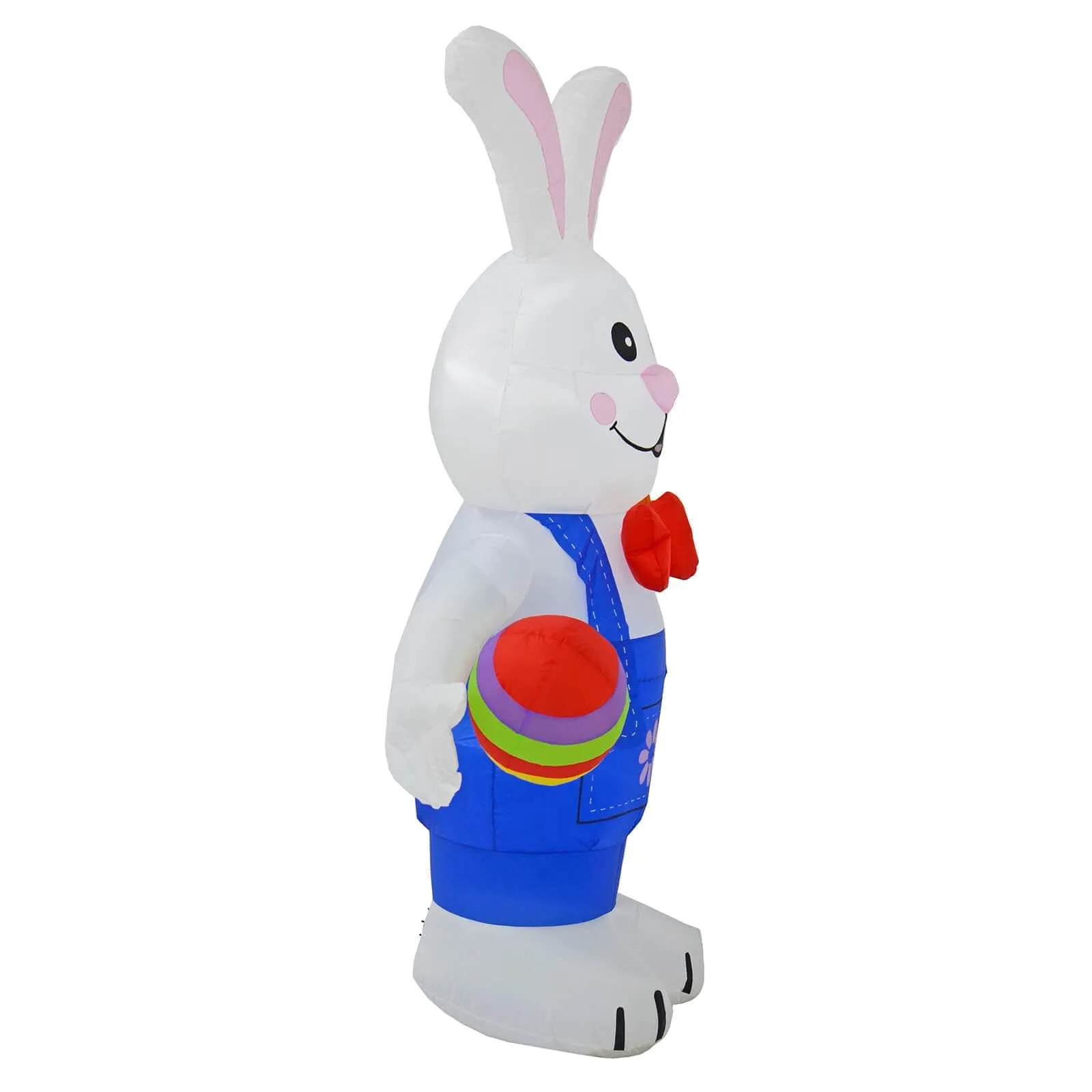 6ft Easter Bunny Egg Light Up Inflatable Party Decoration