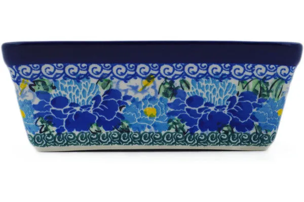 6" Mini loaf pan - Country Blossoms