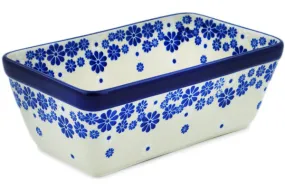 8" Loaf Pan 8" - Cobalt Lace