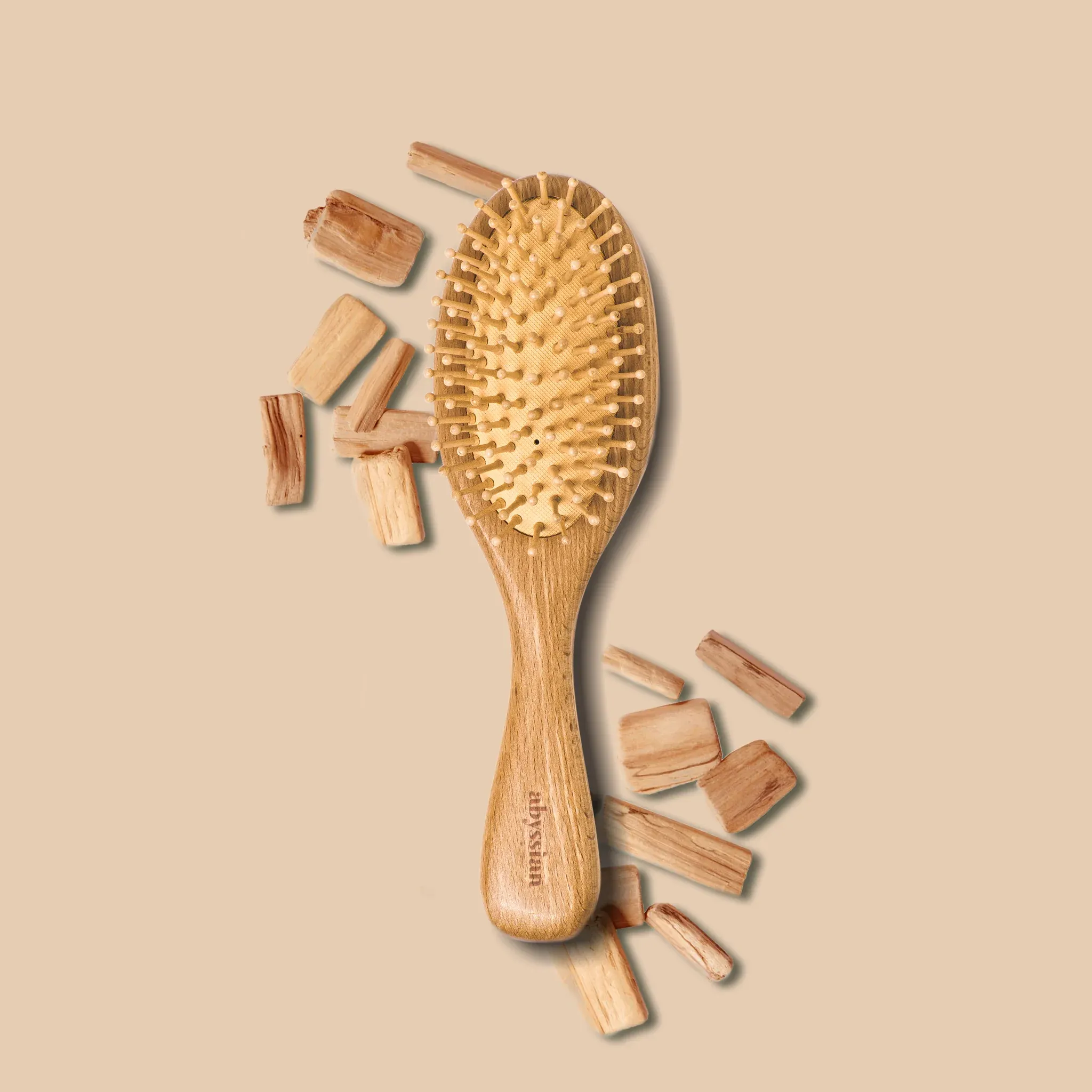 Abyssian Classic Schima Wood Hair Brush