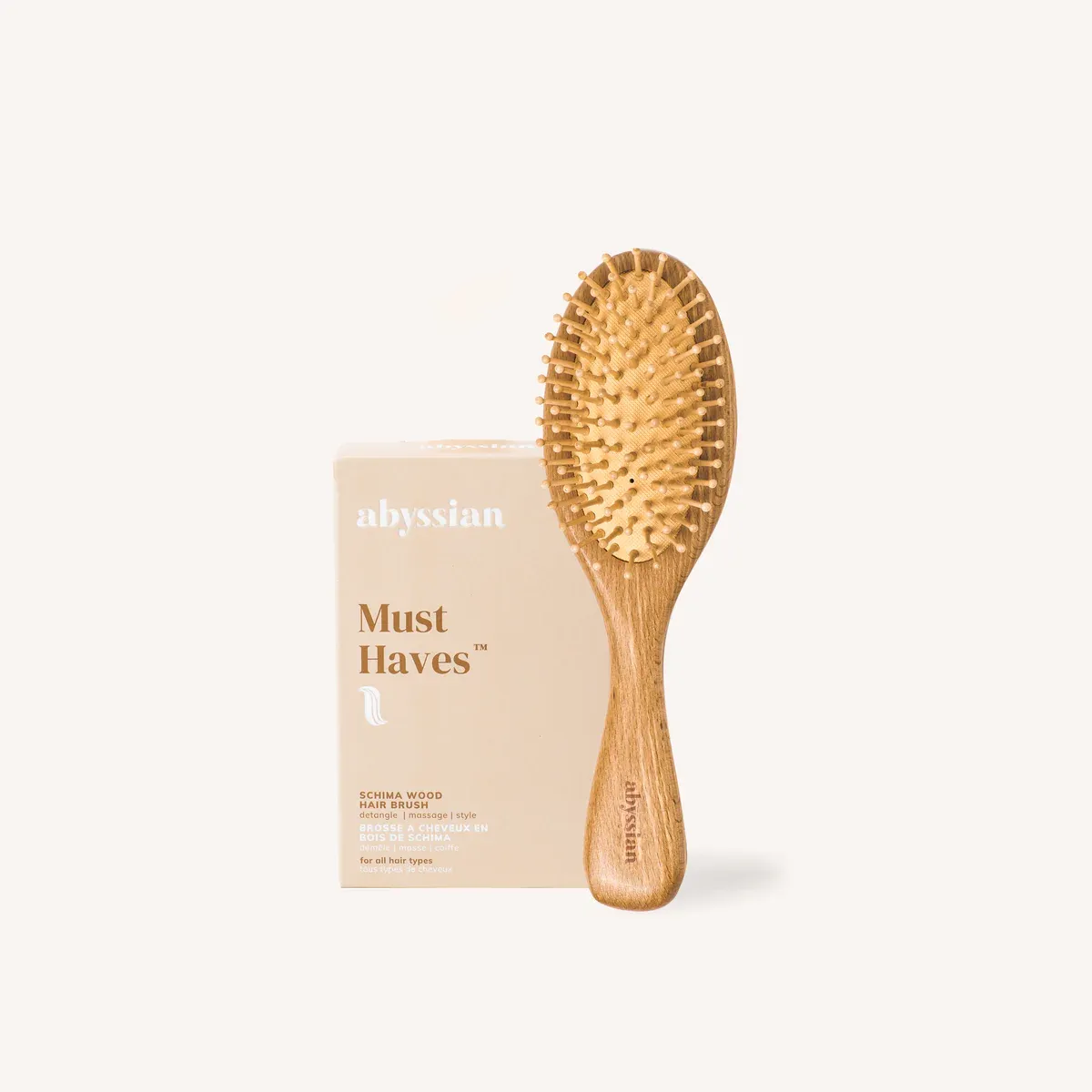 Abyssian Classic Schima Wood Hair Brush