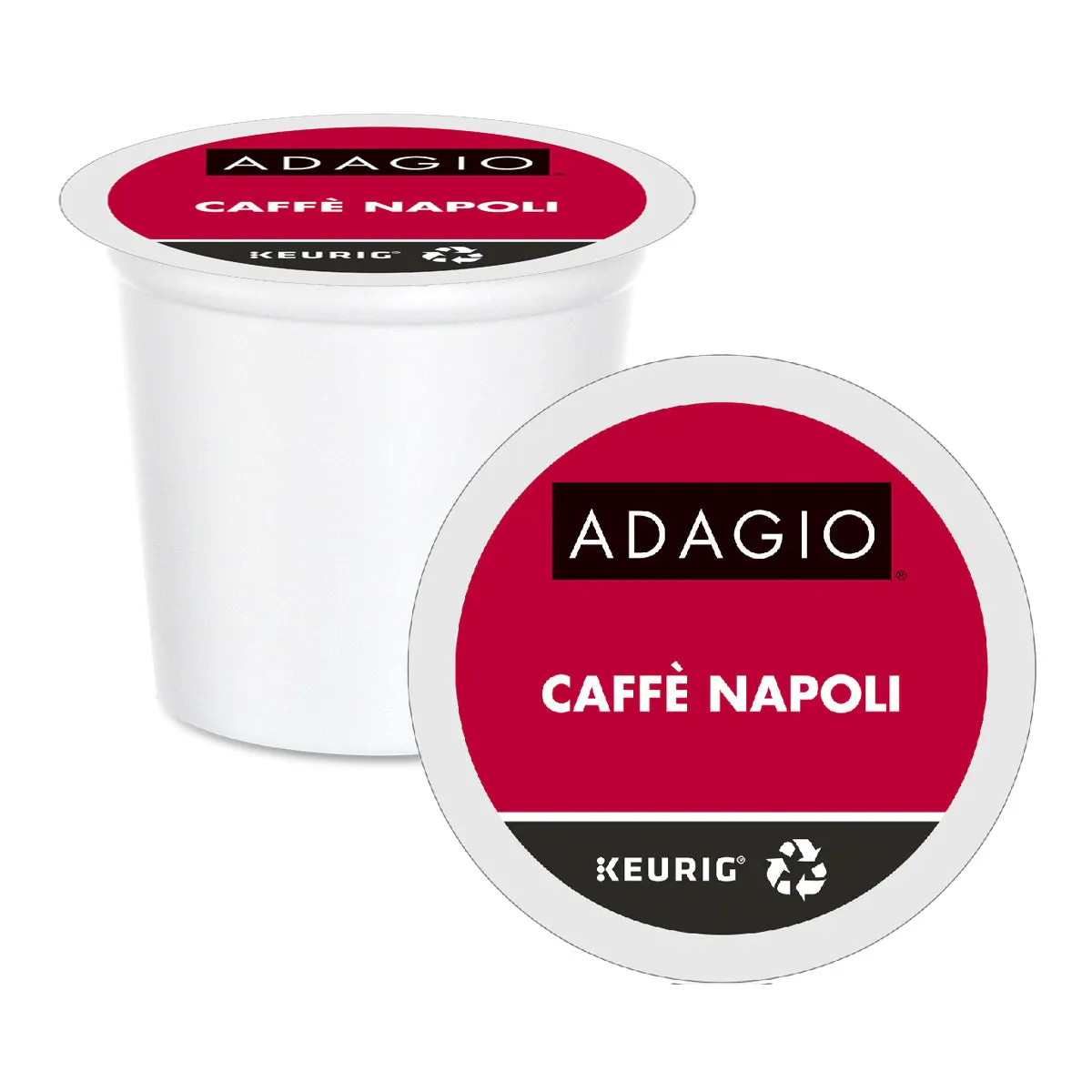 Adagio Caffé Napoli Dark Roast K-Cup® Pods, 24 Pack