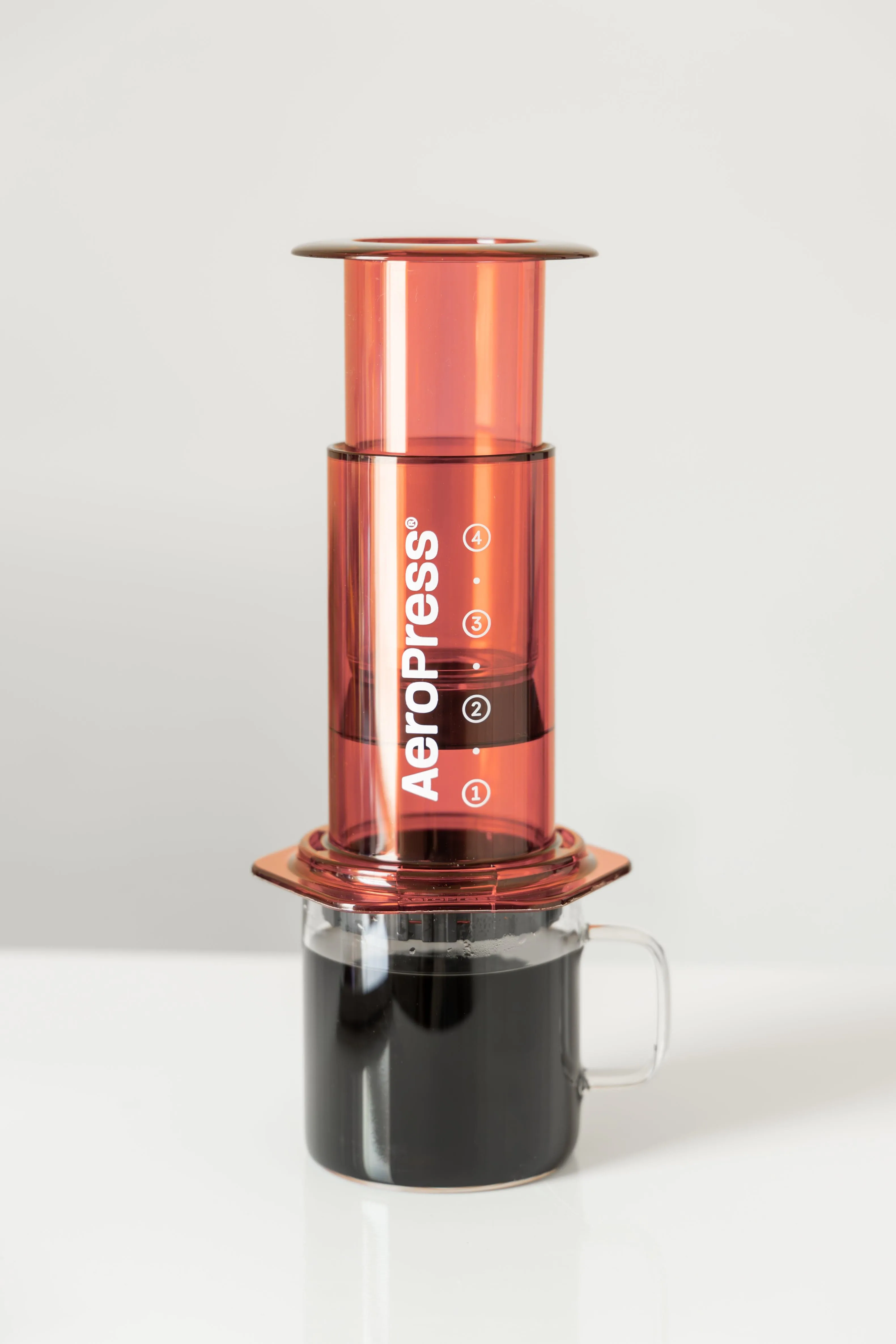 Aeropress Red Travel brewer / Coffee Maker