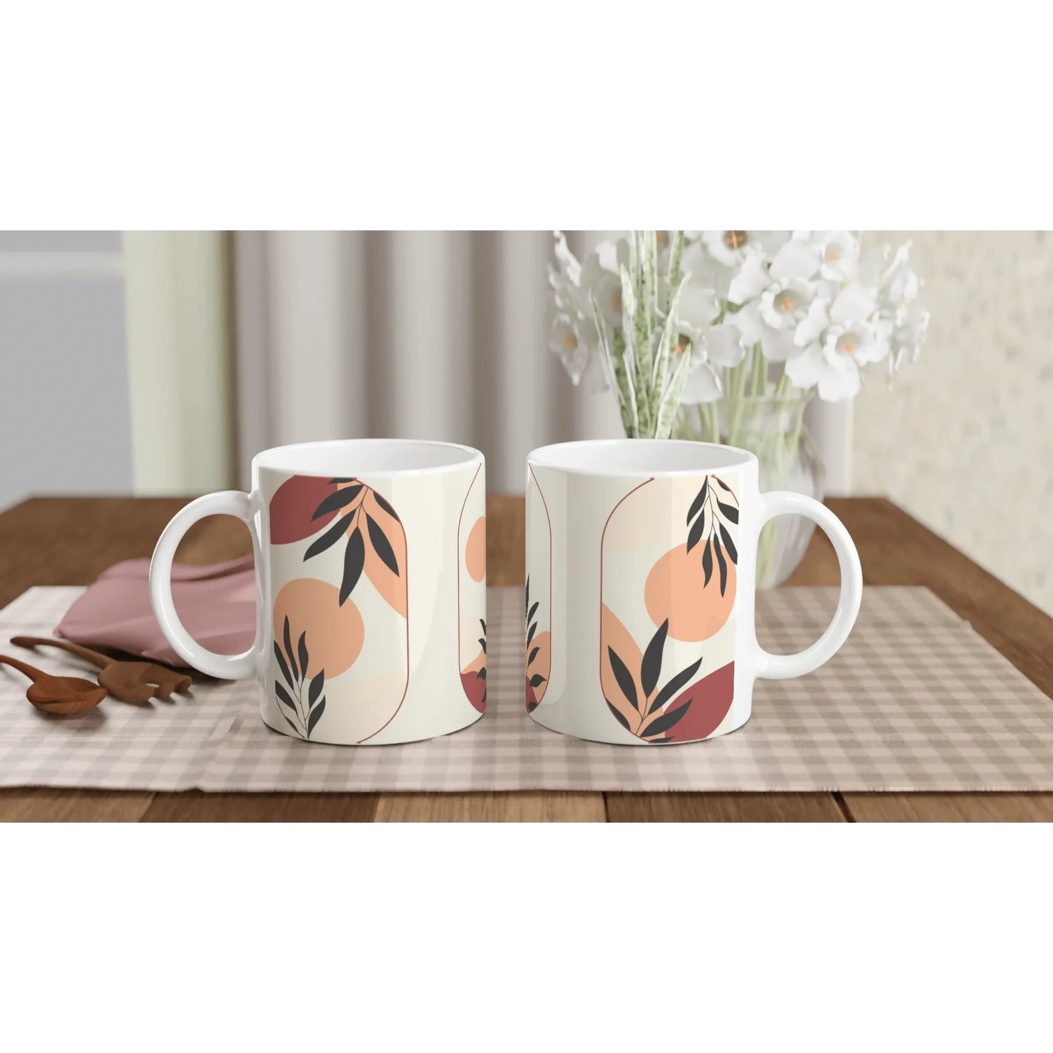 Aesthetic Wall Art Print in Ceramic Mug