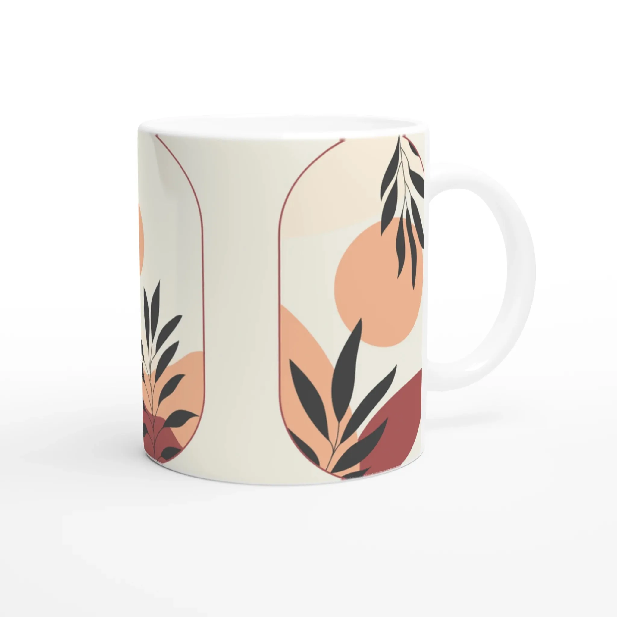 Aesthetic Wall Art Print in Ceramic Mug