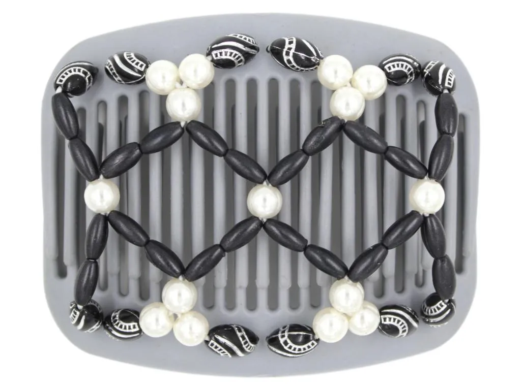 African Butterfly Hair Comb - Ndalena Gray 01