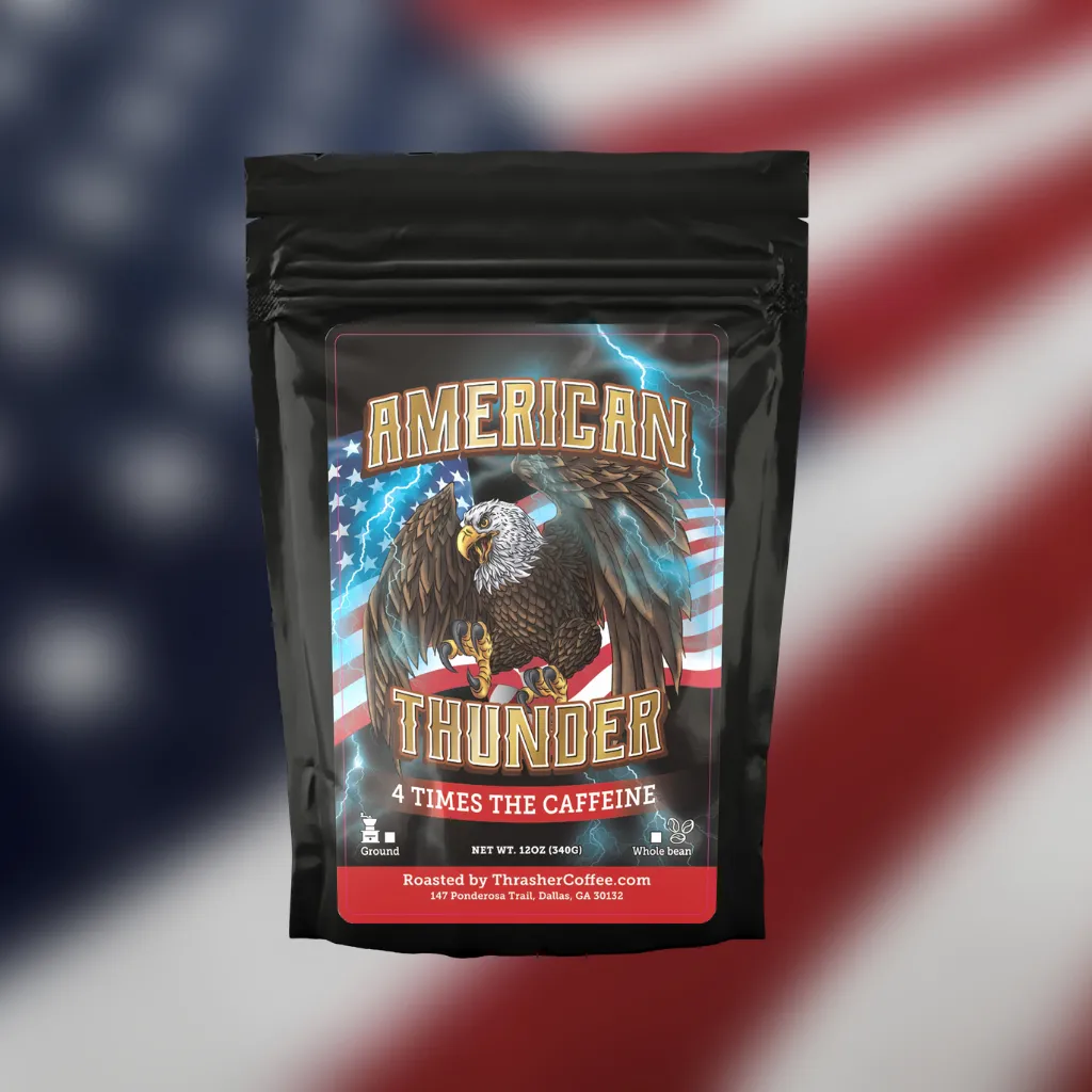 American Thunder Coffee Roast (4x's the Caffeine)