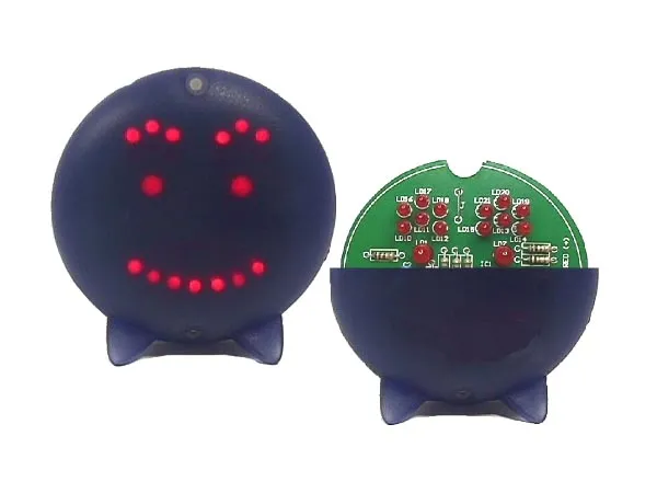 Animated Led Smiley Kit