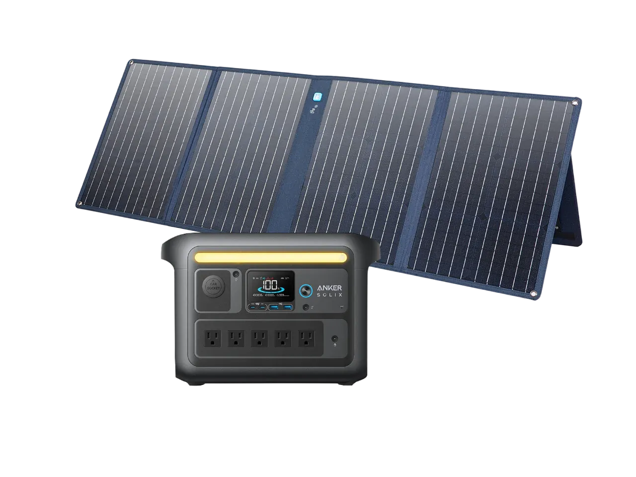 Anker SOLIX C800X Solar Generator   100W Solar Panel