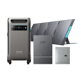 Anker SOLIX F3800   Smart Home Power Kit   400W Solar Panel