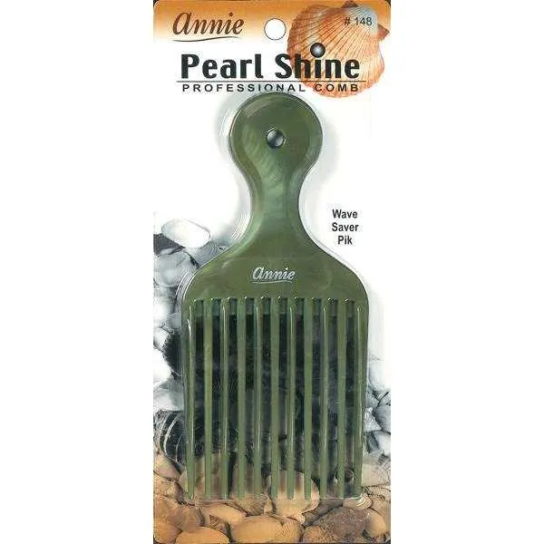 Annie Pearl Shine Combs Wave Pik Asst Color