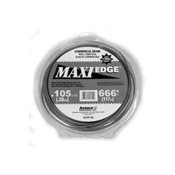 ARNOLD Maxi Edge WLM-3105 Trimmer Line Spool, 0.105 in Dia, 665 ft L, Polymer