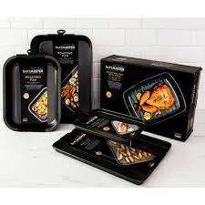 Bakemaster Medium Deep Roasting Pan 34x26x7cm