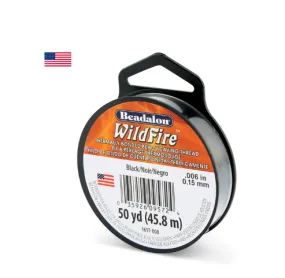 Beadalon-Wildfire, Wildfire, .006 in, 0.15 mm, 50 yd / 45 m