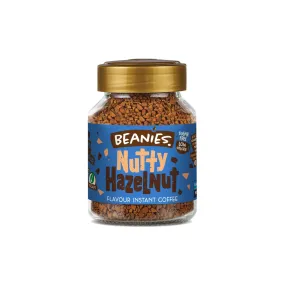 Beanies Instant Flavoured Coffee |Nutty Hazelnut, Low Calorie, Sugar Free, 50g