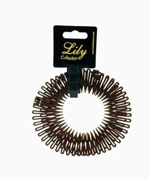 Bellissemo Lily Collection Flexi Combs Hair Band Black RS09BK