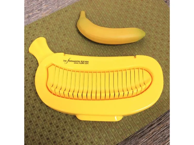 BergHOFF TFK Yellow Banana Cutter, Strong Wire String, Thin Slice