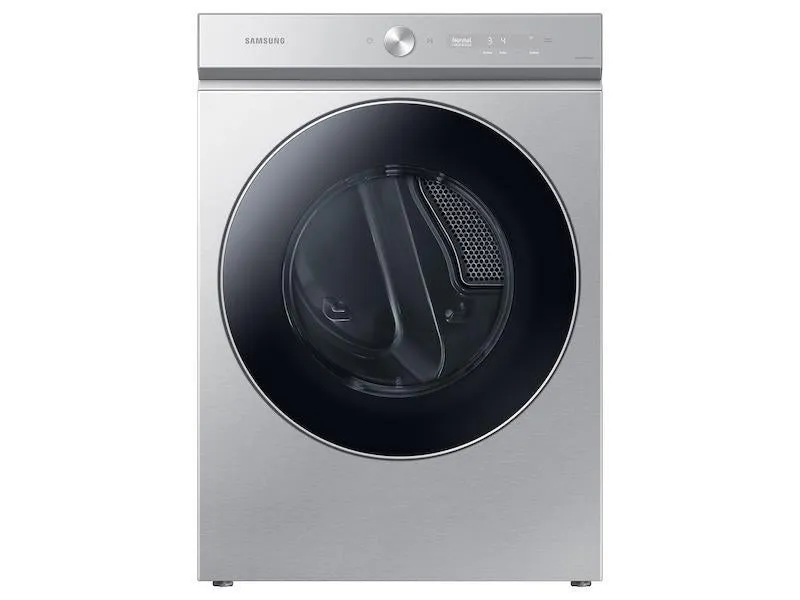 Bespoke 7.6 cu. ft. Ultra Capacity Electric Dryer with AI Optimal Dry and Super Speed Dry in Silver Steel - (DVE53BB8900TA3)