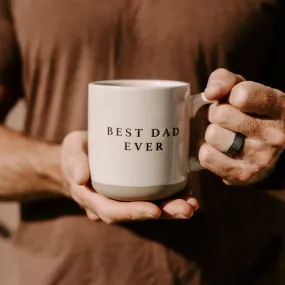 Best Dad Ever Stoneware Coffee Mug