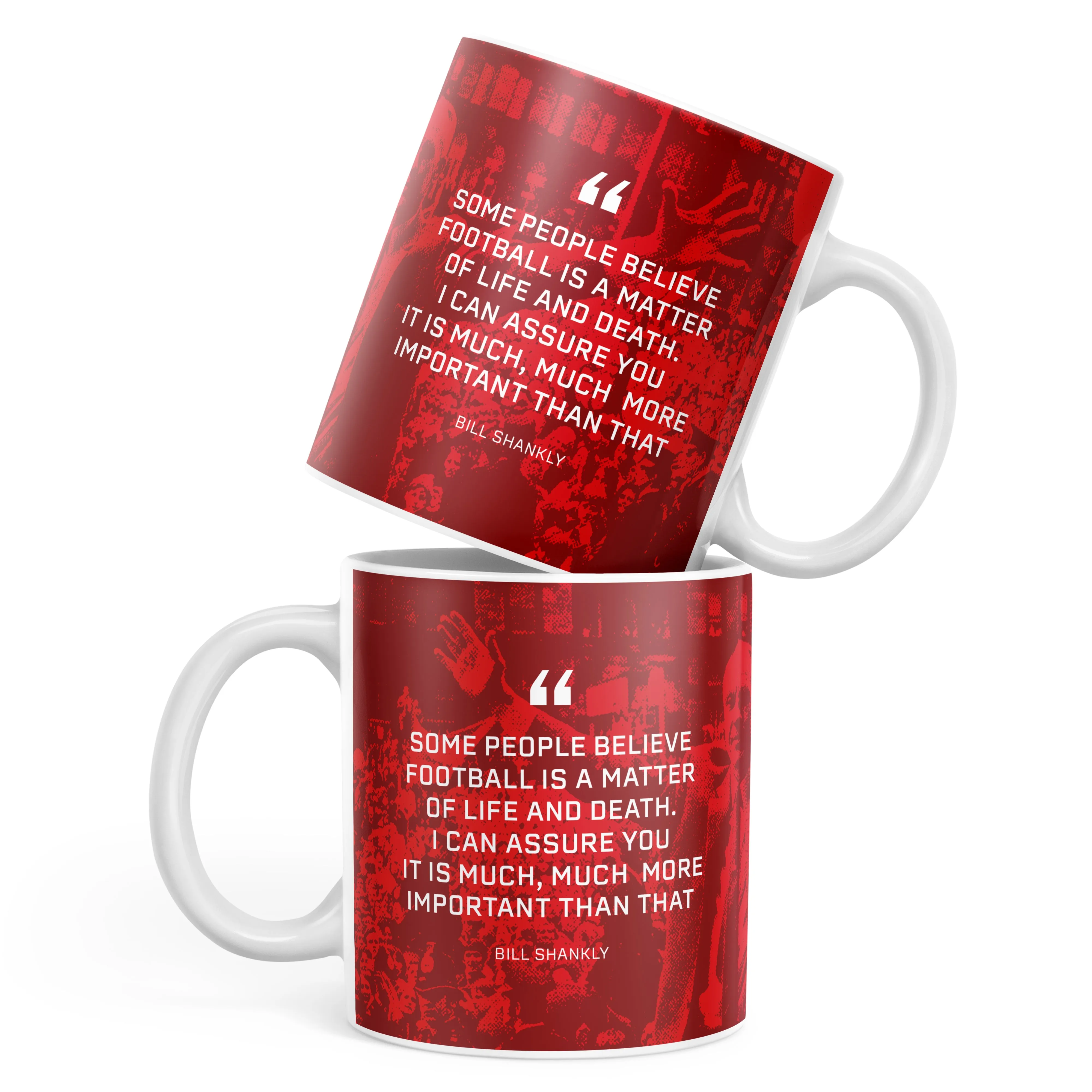 Bill Shankly Halftone Mug