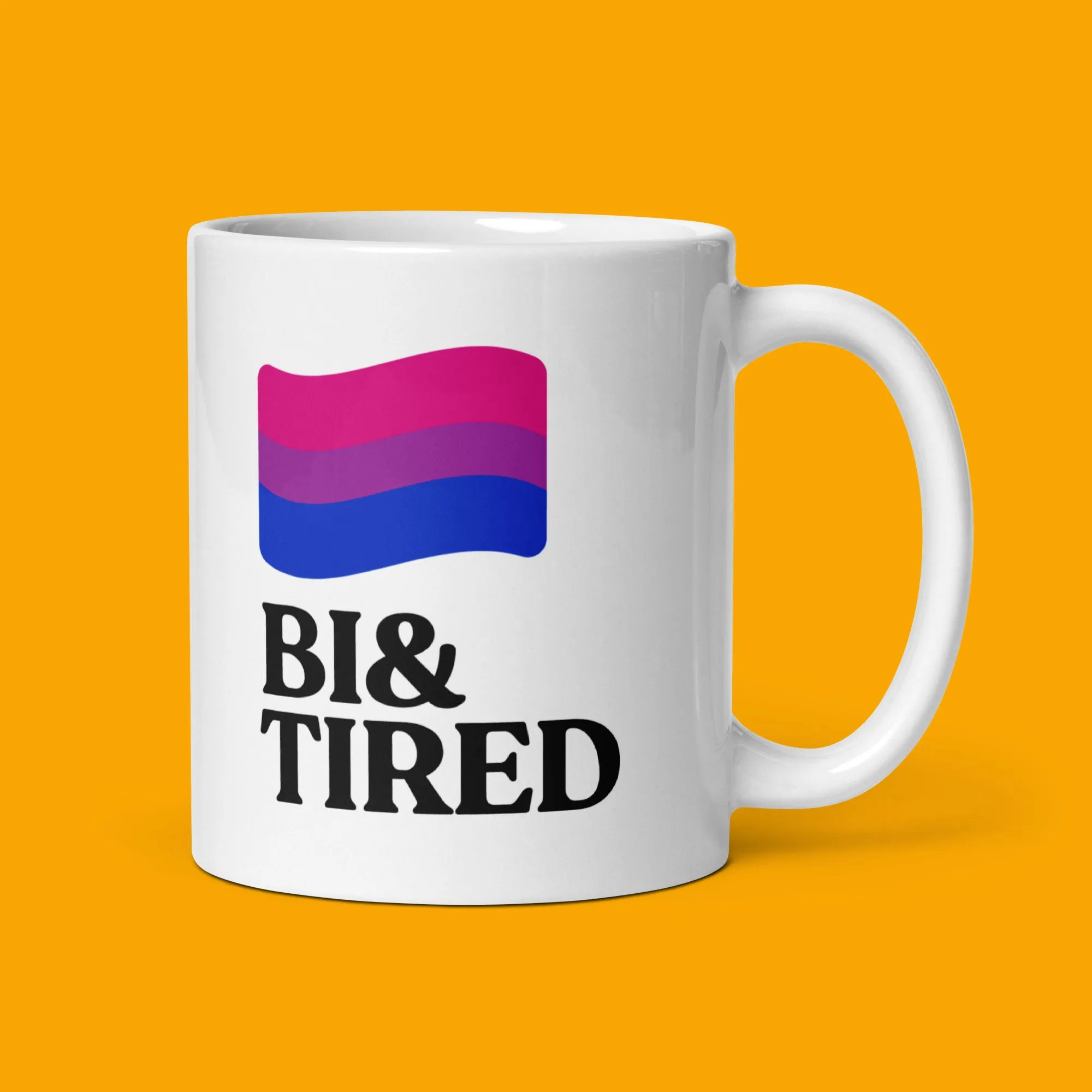 Bisexual & Tired Coffee Mug