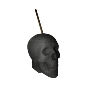 Black  Matte Skull Cup