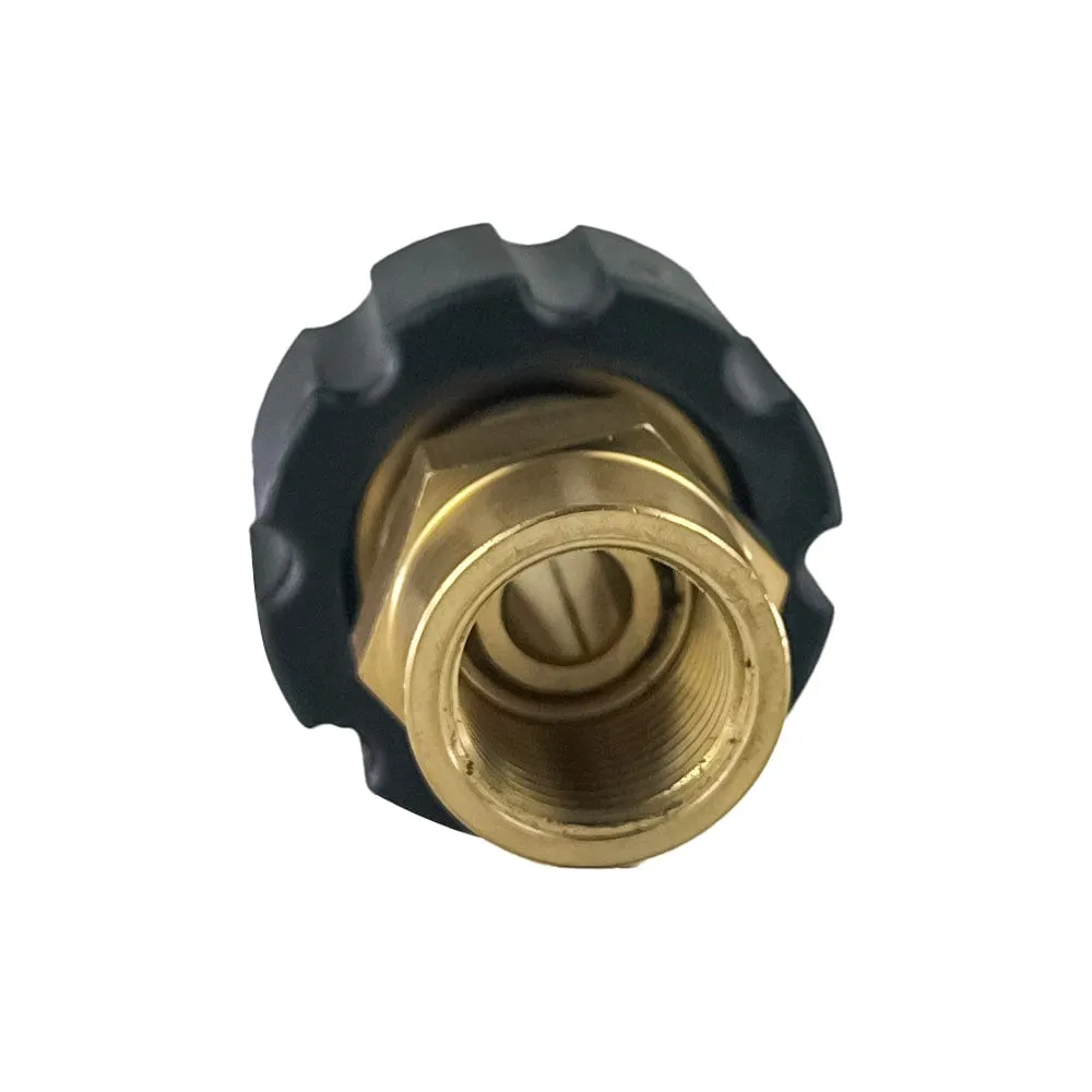 BluShield 3/8" Female Pipe Thread x Female Metric Pressure Washer Adapter