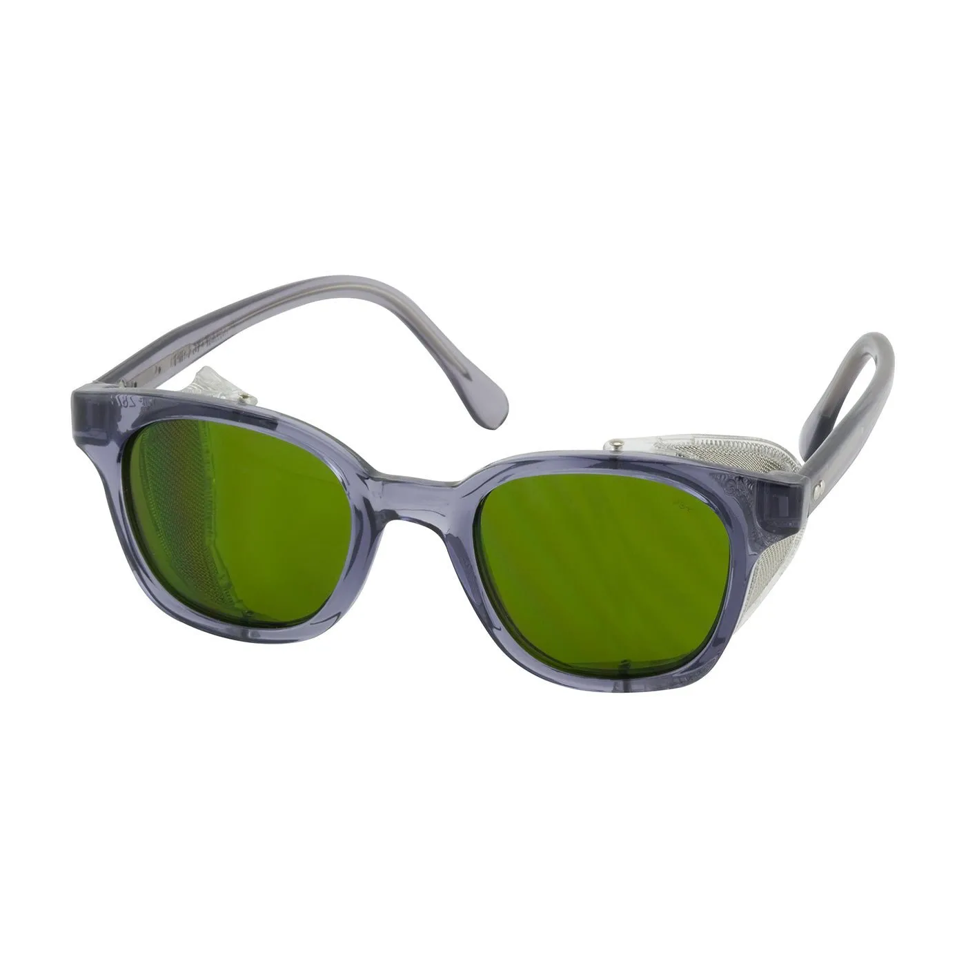 Bouton Traditional Spectacle, Full Frame Safety Glasses with Smoke Frame & Anti-Scratch Coating