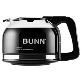 Bunn 10 Cup Glass Carafe, Drip Free, Black