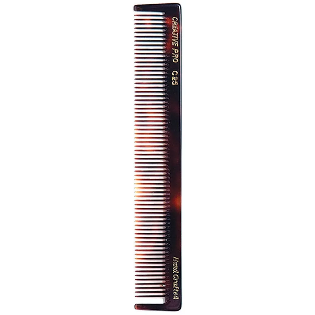 C25 Styling & Cutting 7.5 Inch Tortoise Comb