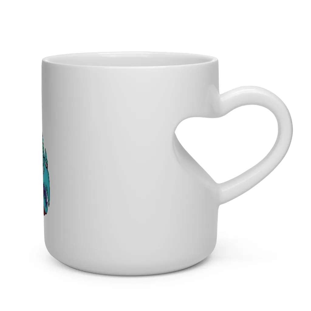 Cannip Heart Shape Mug